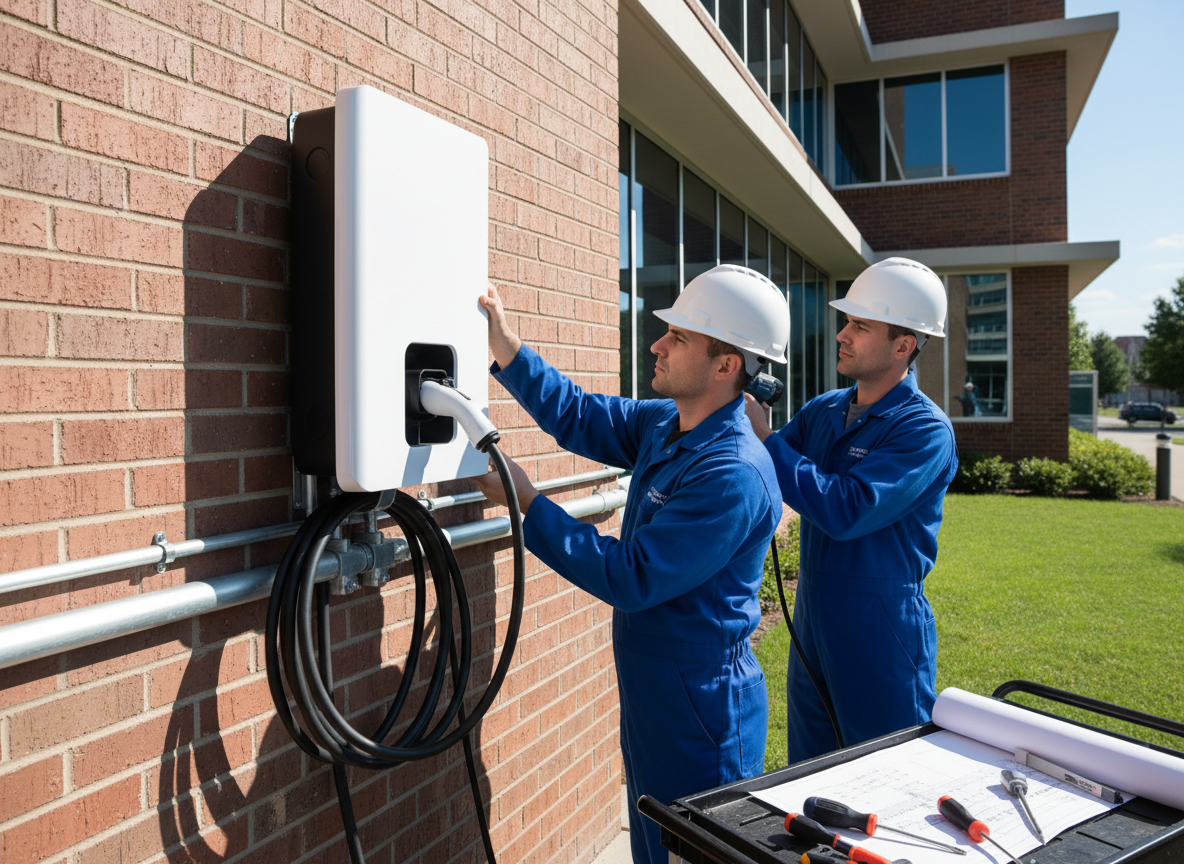 Elektrikli araç şarj istasyonu kurulumu